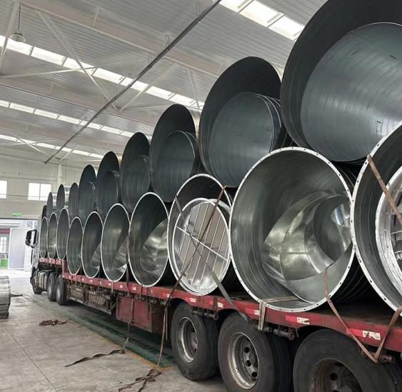 南昌螺旋（xuán）風管加工（gōng）：盛（shèng）達樣品工藝-4